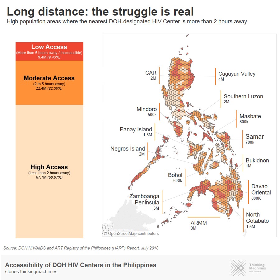 Access  Population Map